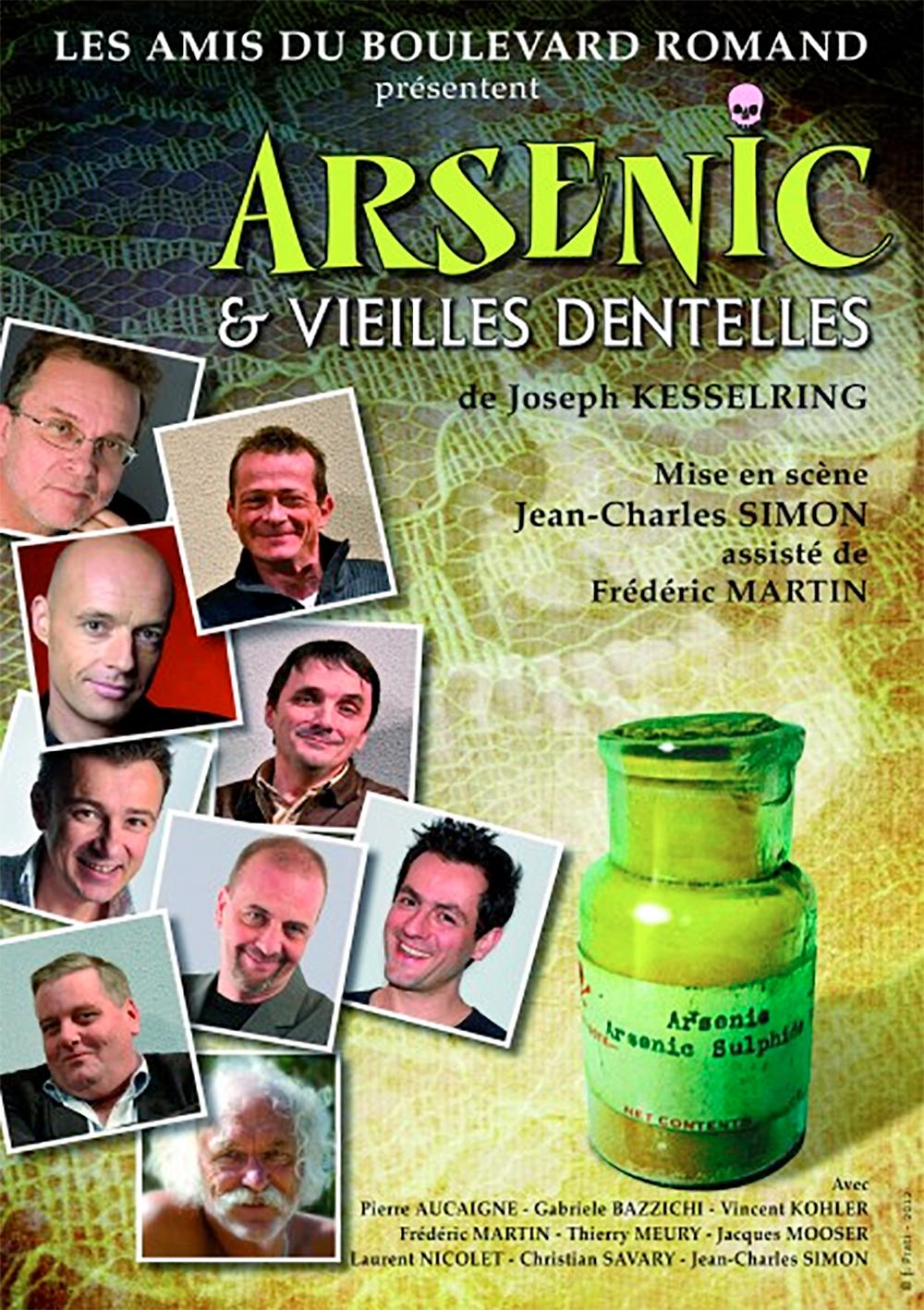 Arsenic et Vieilles Dentelles - Les Amis du Boulevard Romand